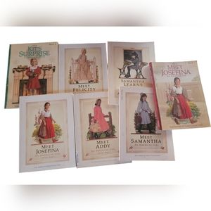 Vintage Set 1996 7 American Girl doll books